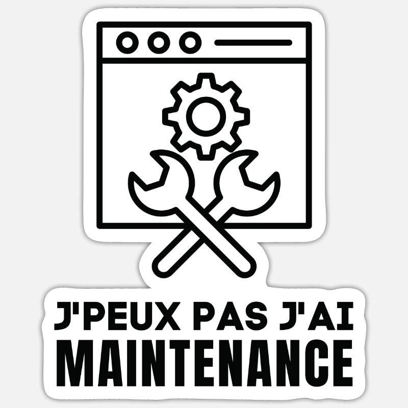 Sticker taille S (10 x 10 cm) - 