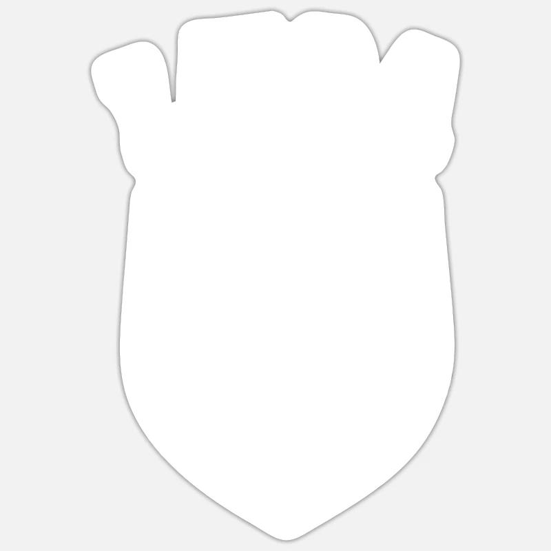 Sticker Größe S (10 x 10 cm) - 