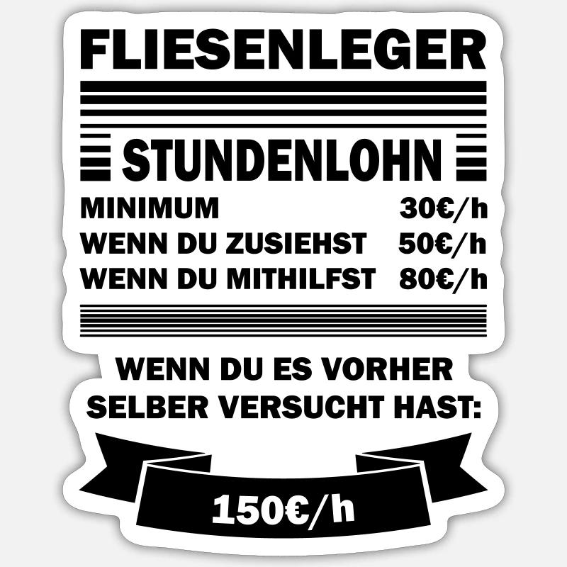 Sticker Größe S (10 x 10 cm) - 