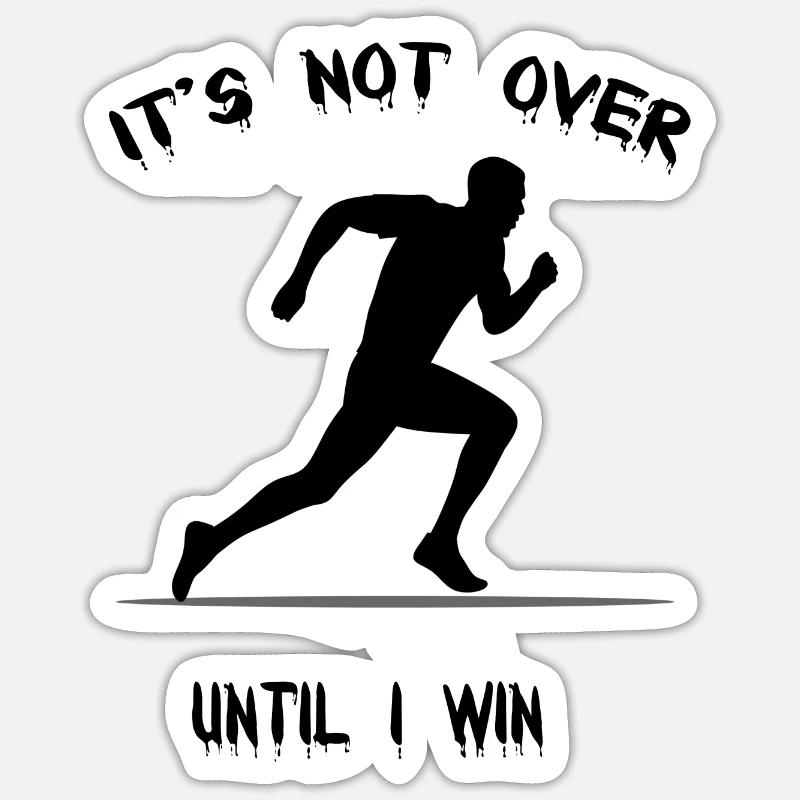 Running Man Sticker taille S (10 x 10 cm)