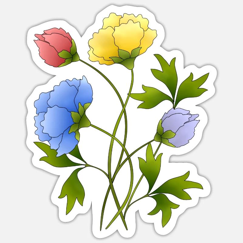Sticker taille S (10 x 10 cm) -