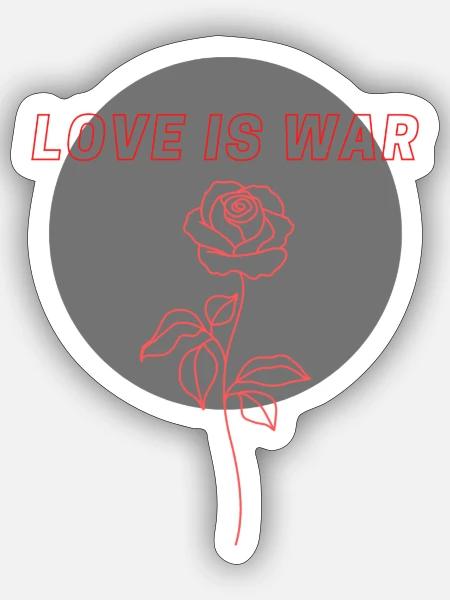  - Sticker size S (10 x 10 cm) - white matte
