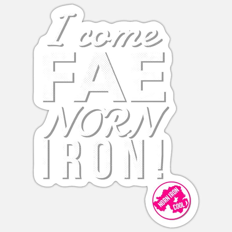 Northern Ireland Sticker size S (10 x 10 cm)
