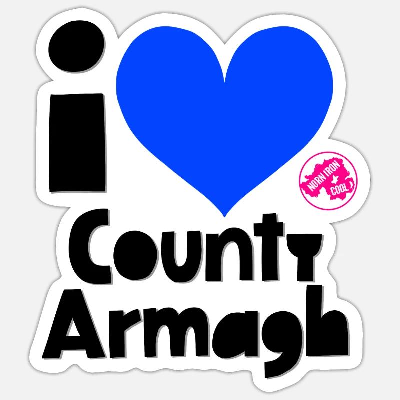 County Armagh Sticker size S (10 x 10 cm)