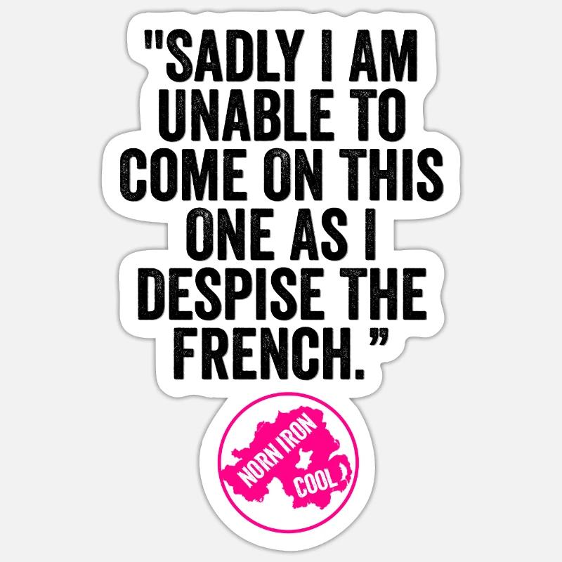 Schwester Michael Derry Sticker Größe S (10 x 10 cm)