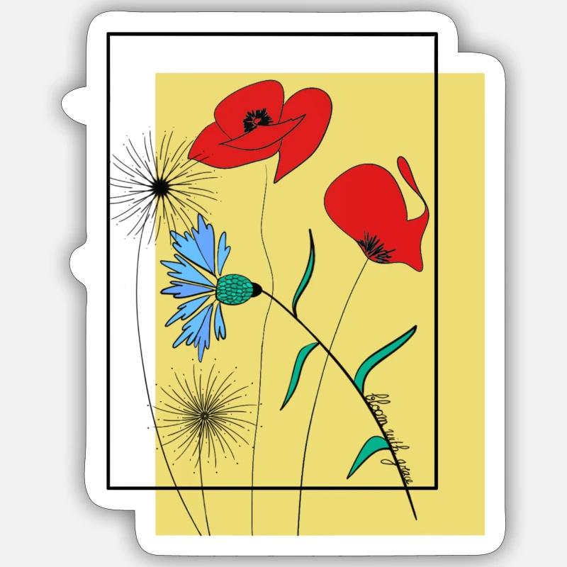 Sticker Größe S (10 x 10 cm) -
