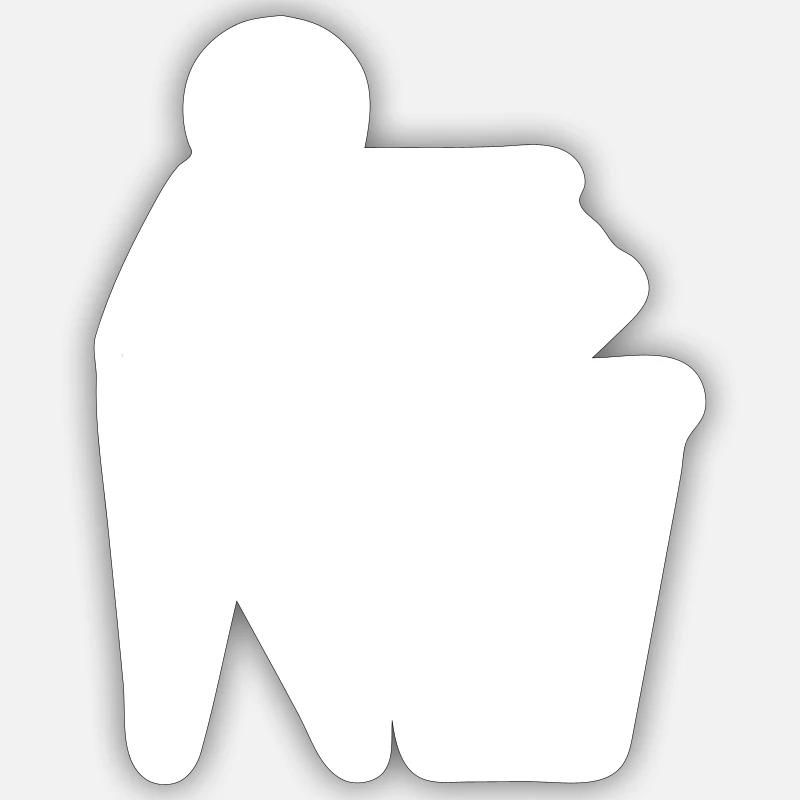 garbage Sticker size S (10 x 10 cm)