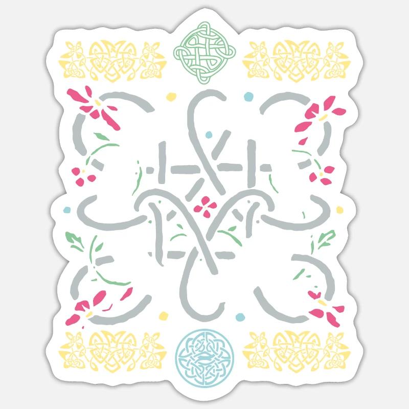 Q - Sticker size S (10 x 10 cm) - white matte