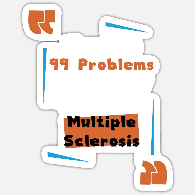 Disability Disabled Gift Handicap Sticker size S (10 x 10 cm)