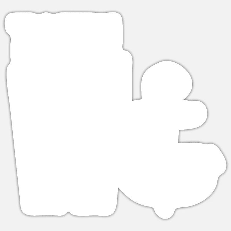 Sticker Größe S (10 x 10 cm) - 