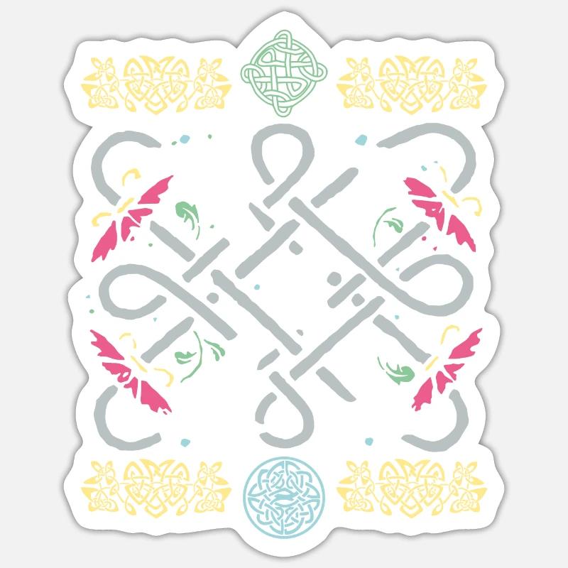 X - Sticker taille S (10 x 10 cm) - blanc mat