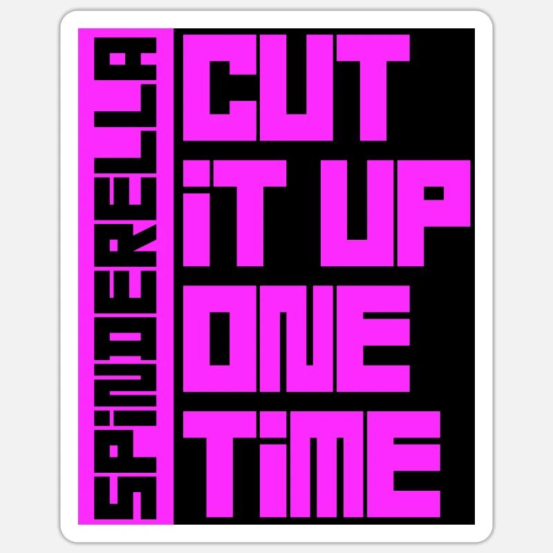 Rétro - Sticker taille S (10 x 10 cm) - blanc mat