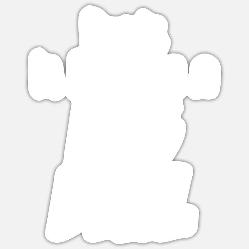 Doris ist eine große Sache Sticker Größe S (10 x 10 cm)