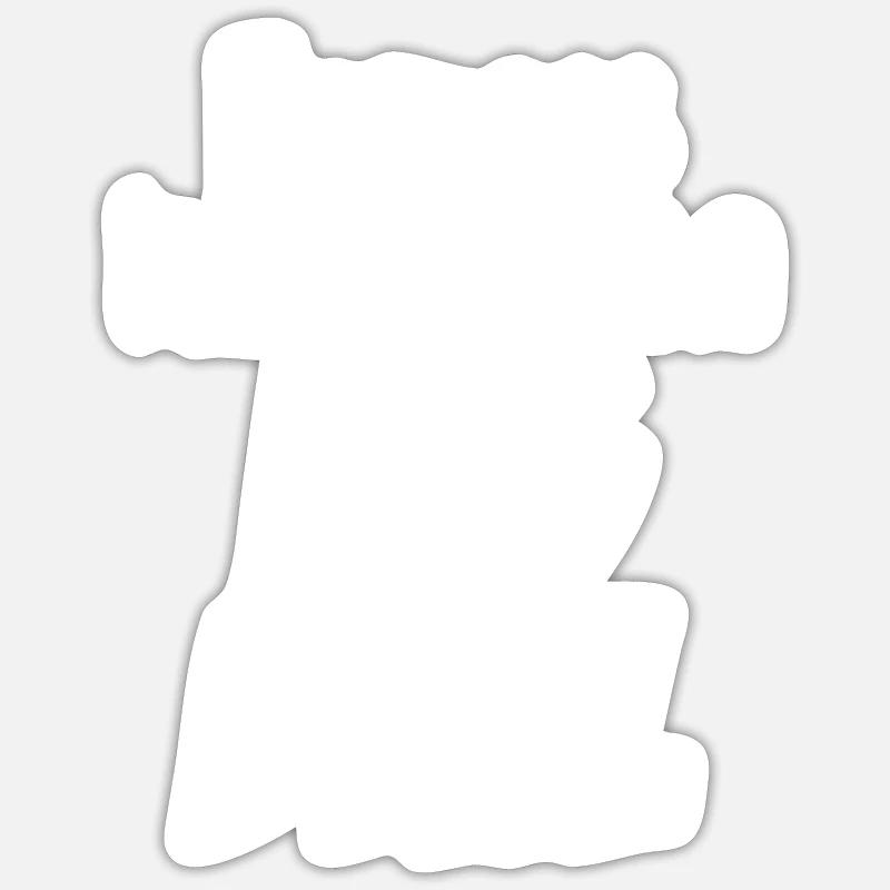 Frances ist eine große Sache - Sticker Größe S (10 x 10 cm) - Mattweiß