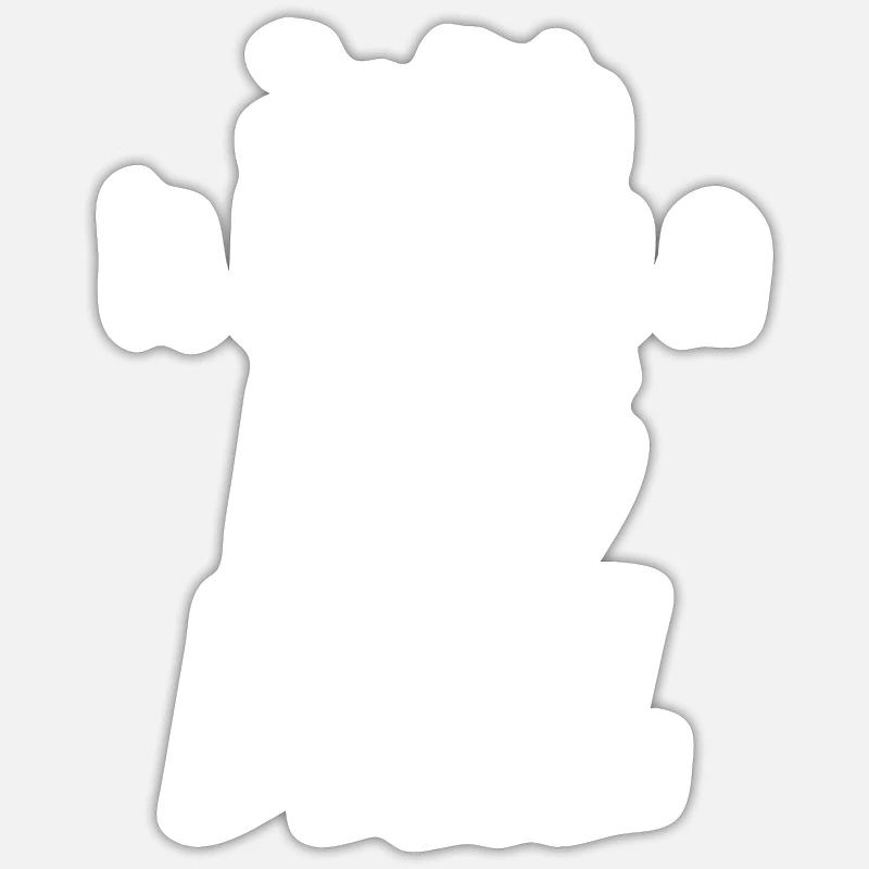 Judith est un peu une grosse affaire Sticker taille S (10 x 10 cm)