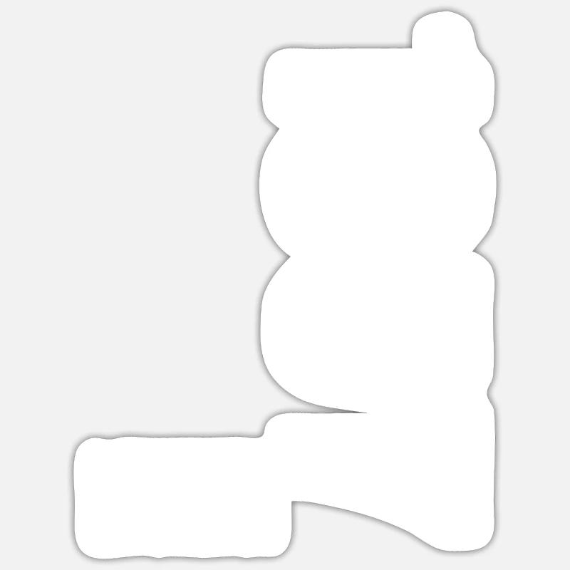 65. Geburtstag 1957 - Geschenk Spruch Geschenkidee Sticker Größe S (10 x 10 cm)