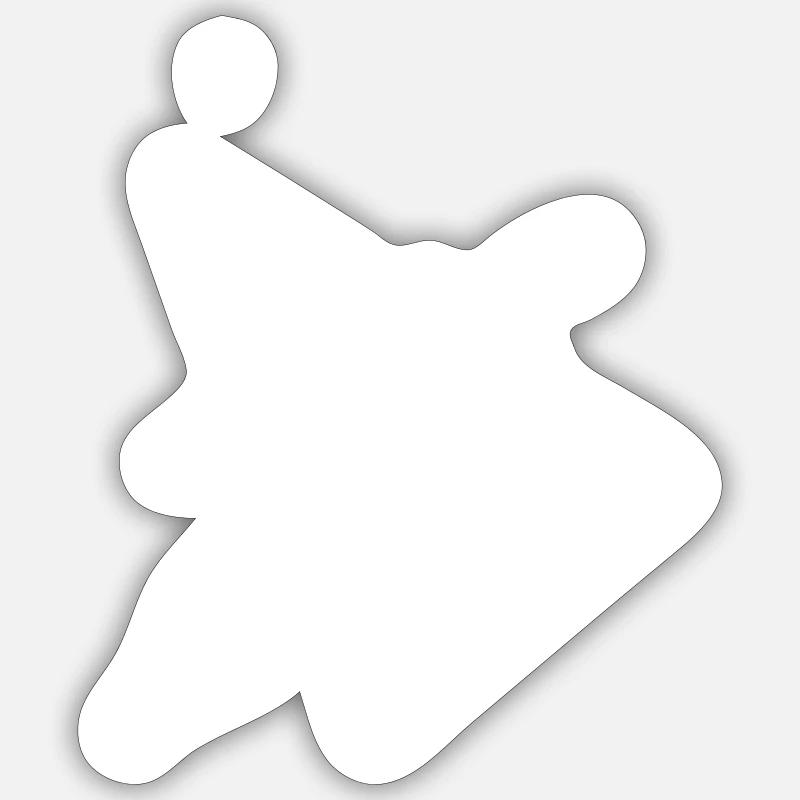 Berry Triangle Sticker size S (10 x 10 cm)