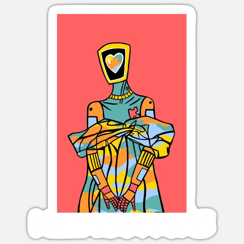 Sticker size S (10 x 10 cm) - 
