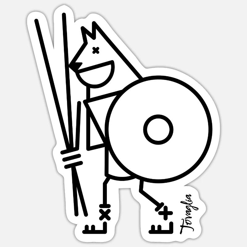 Sticker size S (10 x 10 cm) - 