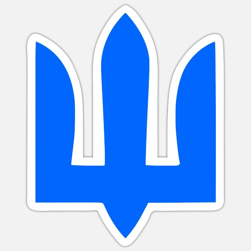 Ukraine - Sticker size S (10 x 10 cm) - white matte
