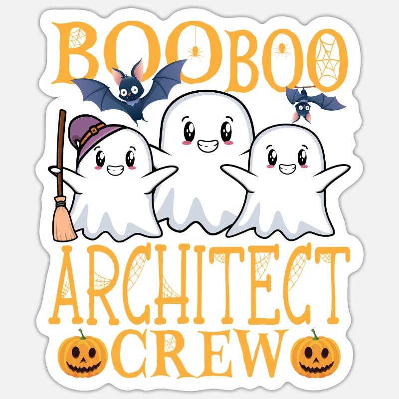 Architect uu Funny Architect Sticker size S (10 x 10 cm)