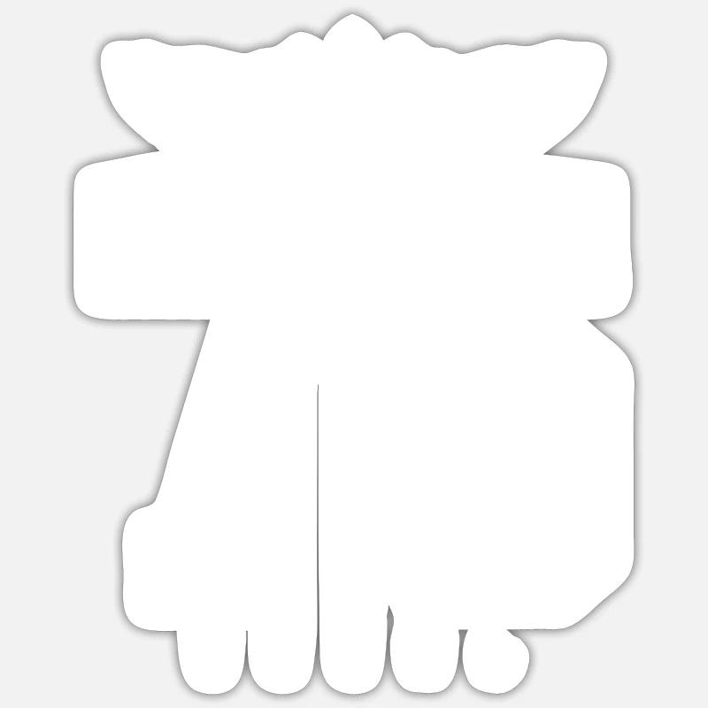Sticker taille S (10 x 10 cm) - 