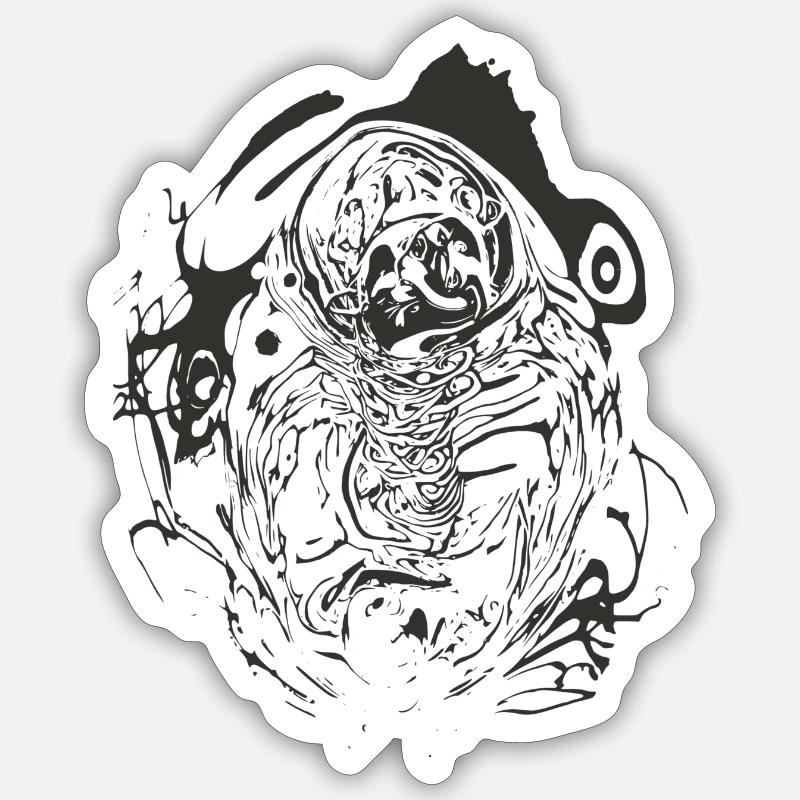 Troll Sticker size S (10 x 10 cm)