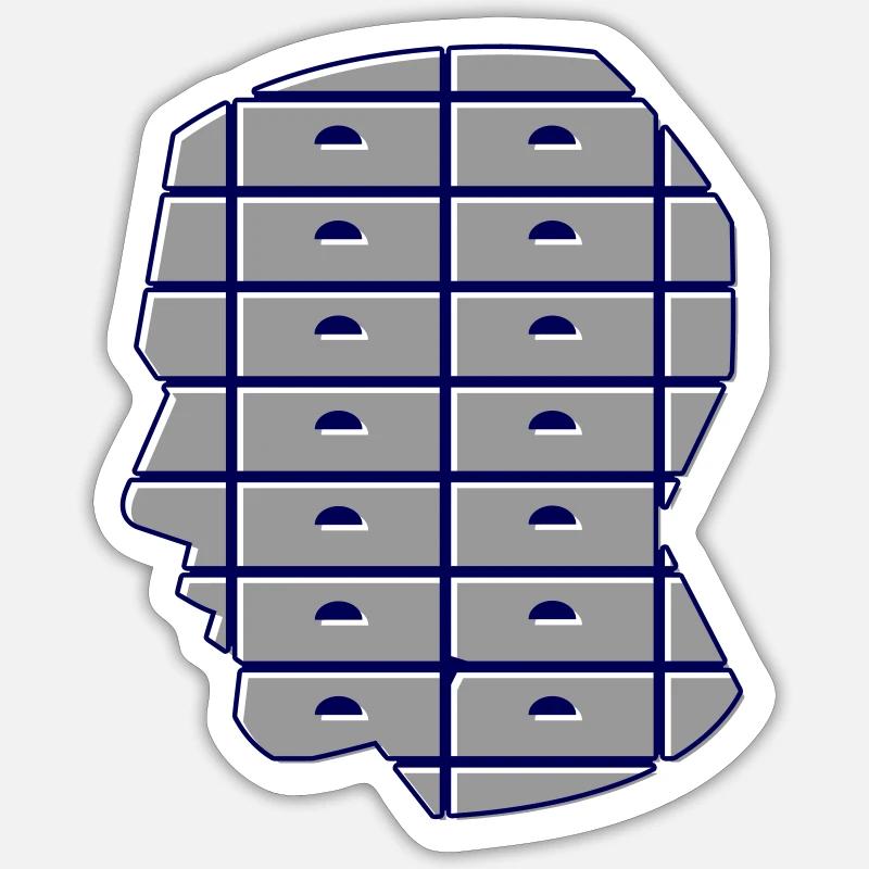 Sticker taille S (10 x 10 cm) - 