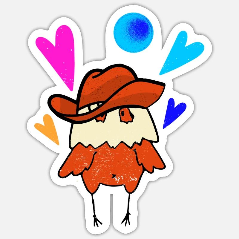 Sticker taille S (10 x 10 cm) - 