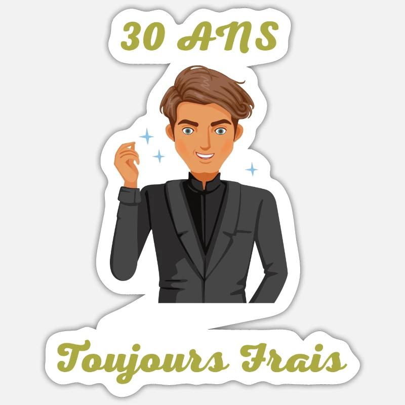 Sticker taille S (10 x 10 cm) - 