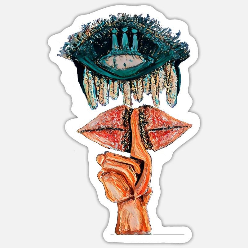 Sticker taille S (10 x 10 cm) - 