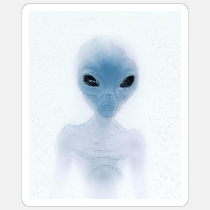 Alien Sticker size S (10 x 10 cm)