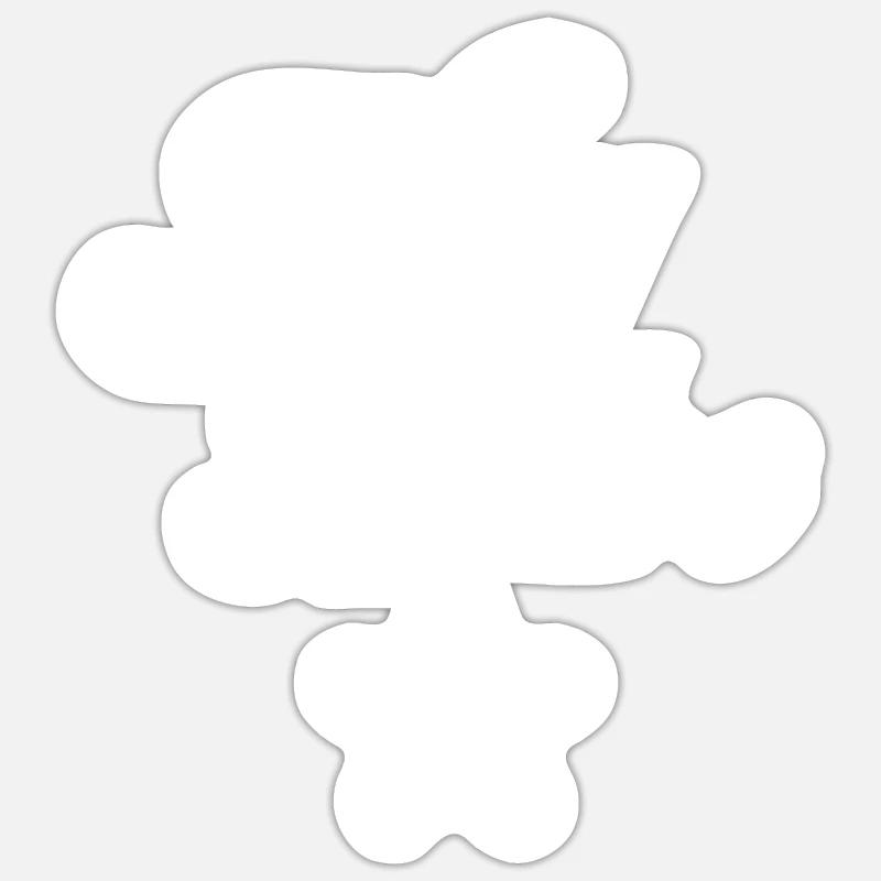 Hey Babe - Sticker size S (10 x 10 cm) - white matte