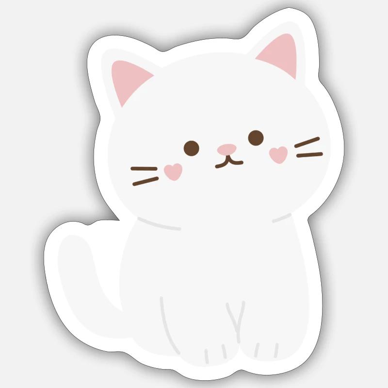 Hey Kitty Sticker size S (10 x 10 cm)