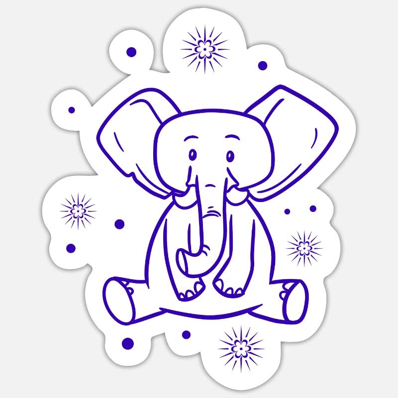 Sticker taille S (10 x 10 cm) - 