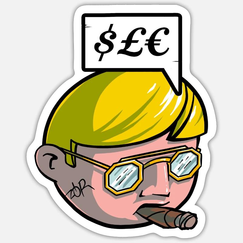 Sticker taille S (10 x 10 cm) -
