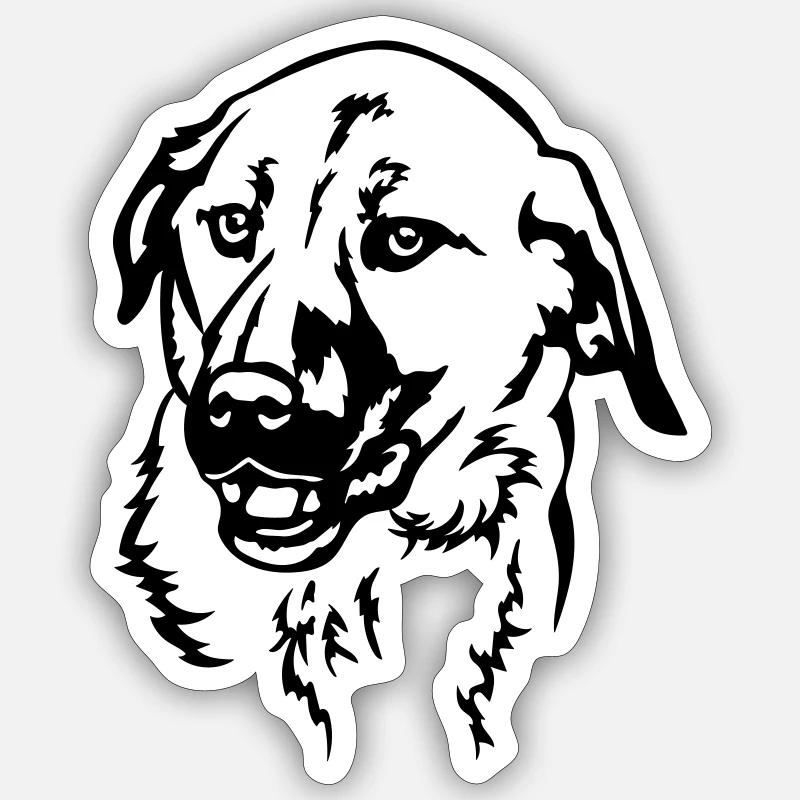 Kangal Head Sticker size S (10 x 10 cm)