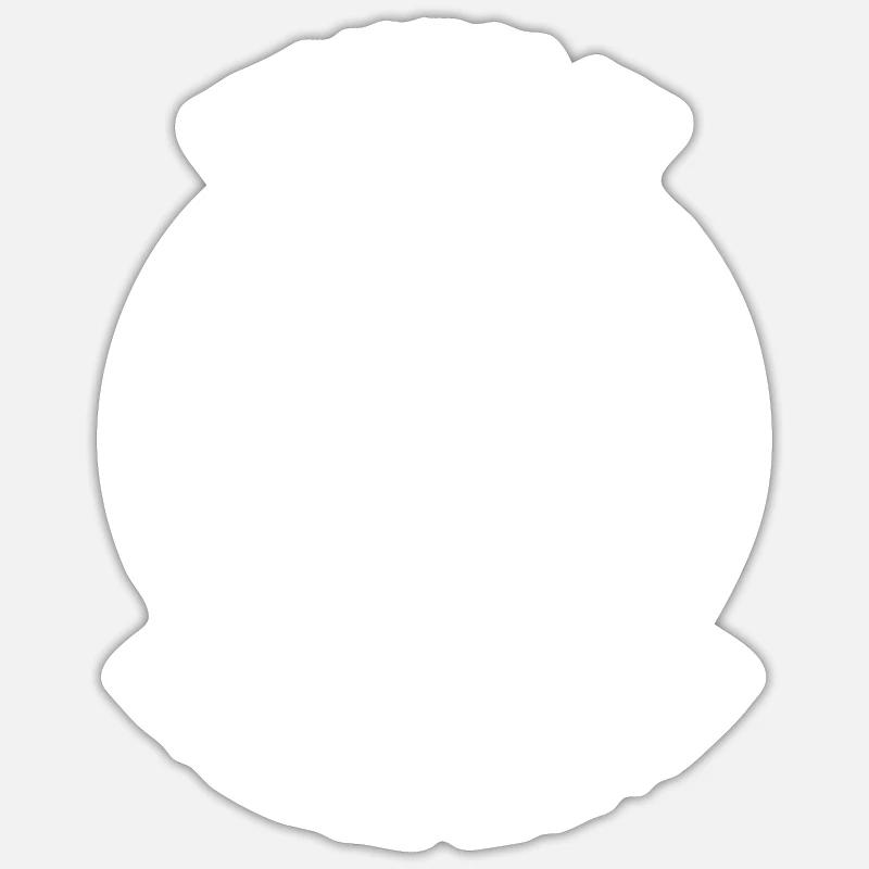 pineapples are not allowed on pizza Sticker size S (10 x 10 cm)