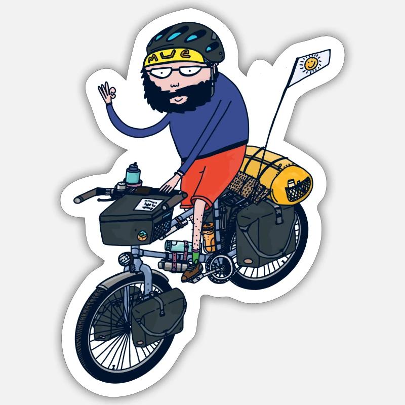 Christopher - Sticker Größe S (10 x 10 cm) - Mattweiß