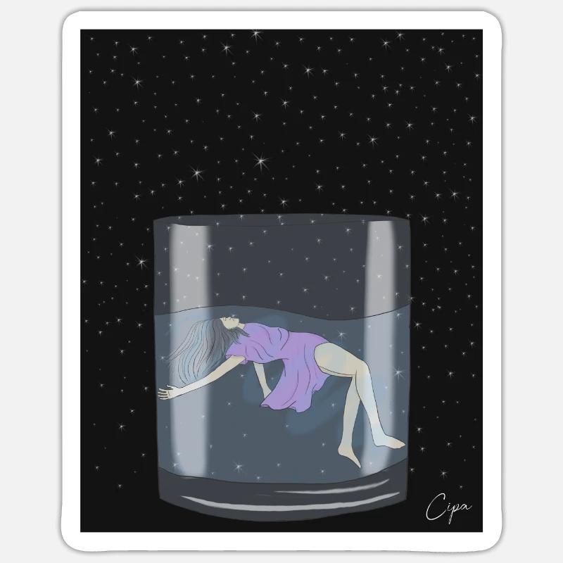 Sticker taille S (10 x 10 cm) - 