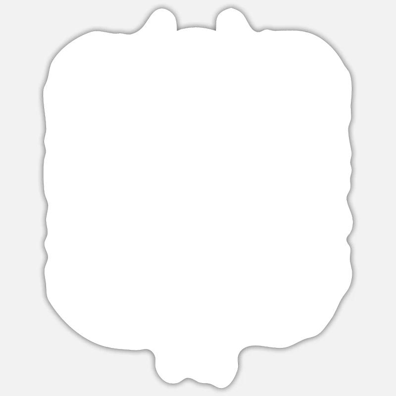Black Coven - Vikinger - Sticker taille S (10 x 10 cm) - blanc mat