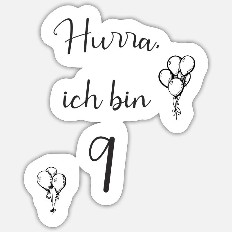 Sticker Größe S (10 x 10 cm) - 