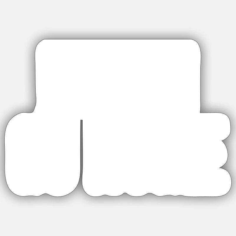 Sticker Größe S (10 x 10 cm) - 