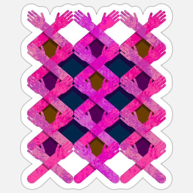 Sticker Größe S (10 x 10 cm) - 