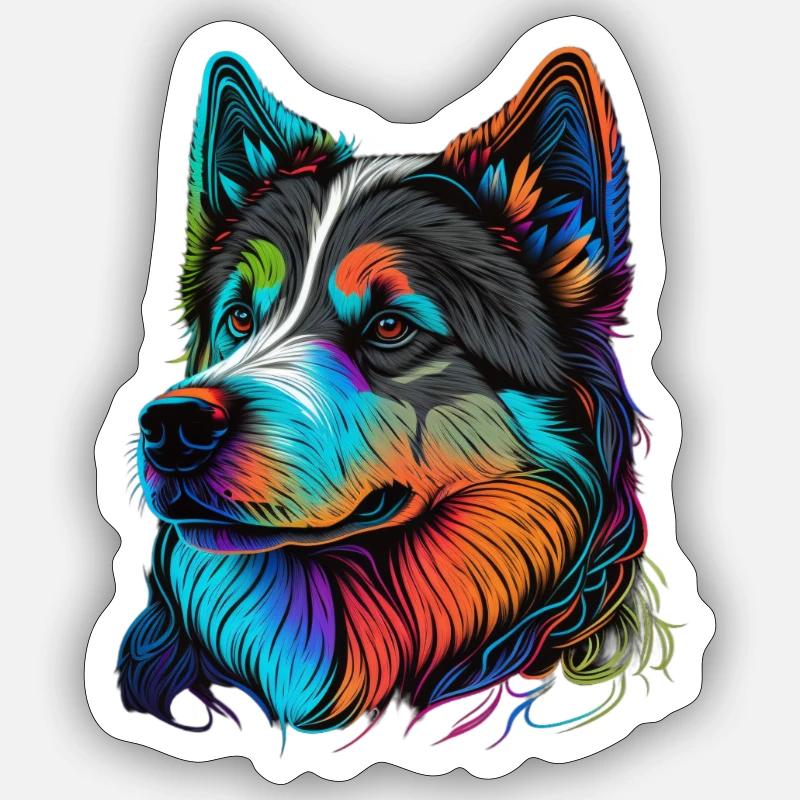 Sticker Größe S (10 x 10 cm) - 