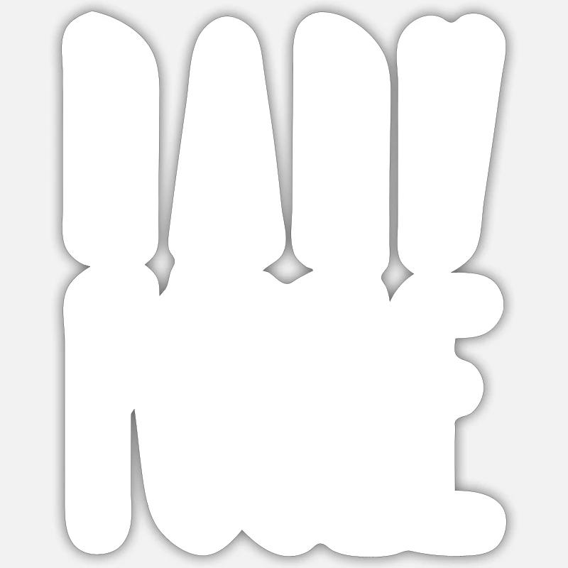 Sticker taille S (10 x 10 cm) - 