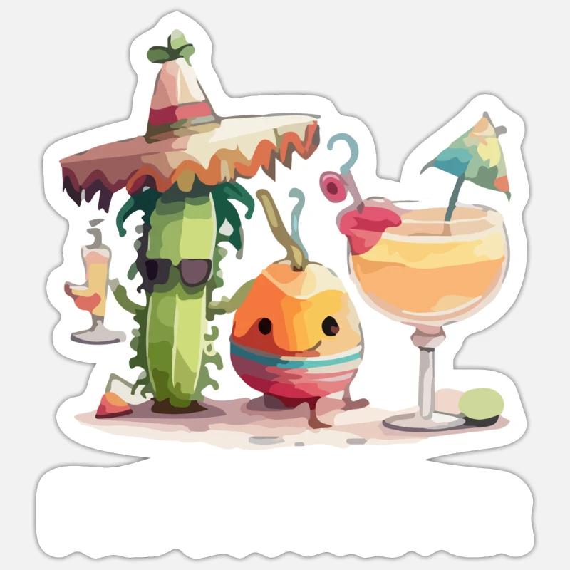 Sticker taille S (10 x 10 cm) - 
