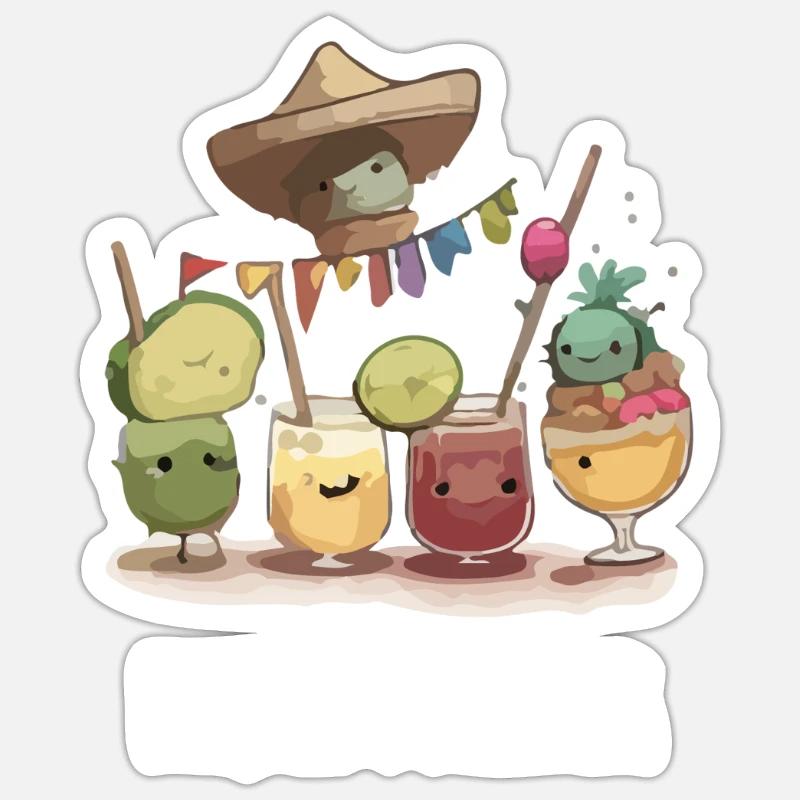 Sticker taille S (10 x 10 cm) - 