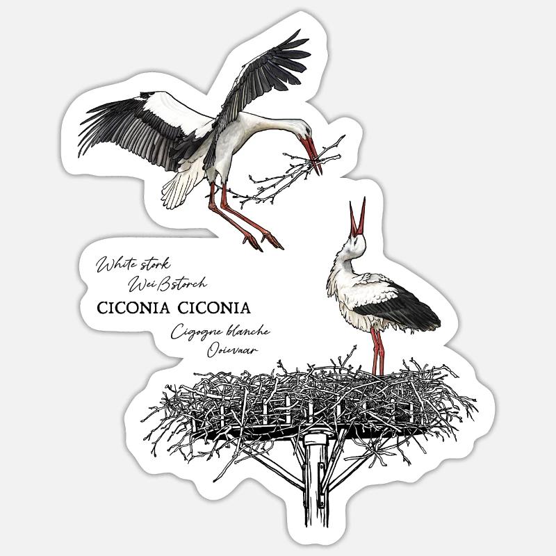 Sticker Größe S (10 x 10 cm) - 