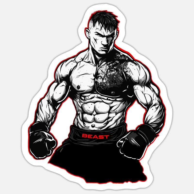 Sticker Größe S (10 x 10 cm) - 